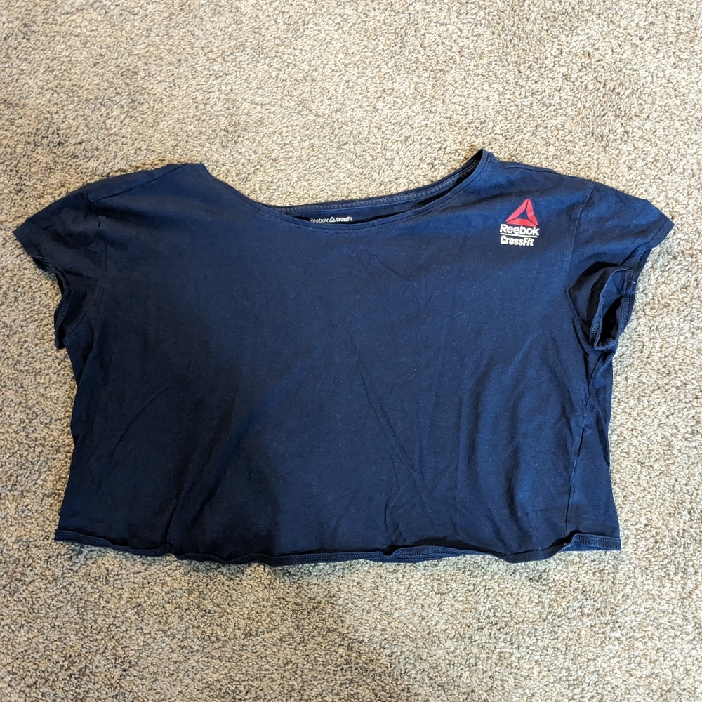 Reebok 2016 CrossFit crop in royal blue size s